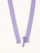 Purple Rhinestone Jacket Zipper 12 inches Plastic Molded 5MM Separating - ZipUpZipper