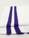 Wholesale Rib Knit Cotton Stripe White / Purple Stripes - ZipUpZipper