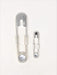 Diamond Silver Clothespin Key Chain Hook Small or XXL - ZipUpZipper