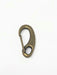 Curved Hook Clasp in Antique Brass 2 Inches - ZipUpZipper