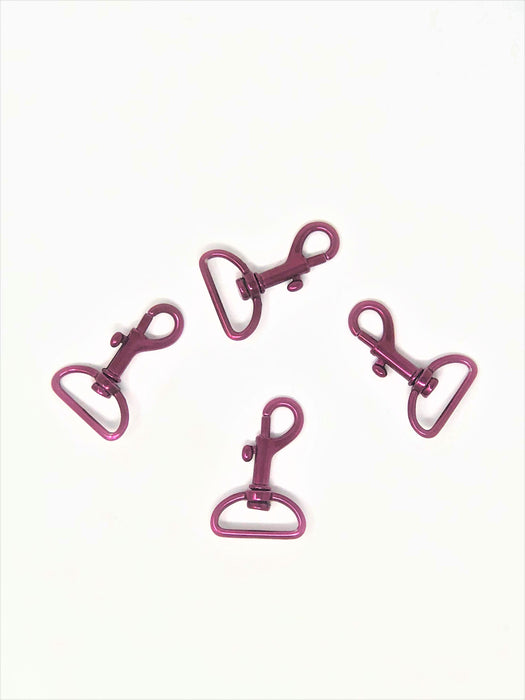 Magenta Swivel Snap Hook 1 3/4" - ZipUpZipper