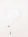 Wholesale White Round Polyester Drawstring Cord Silver Round Metal Tip - ZipUpZipper