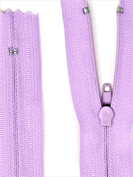 Lavender Purple #762 Generic Nylon Zipper 12-22 Inches #3 Closed -Wholesale-