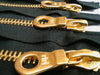 Black Riri Zipper 7 Inches 8MM Brass Teeth Closed Bottom - ZipUpZipper