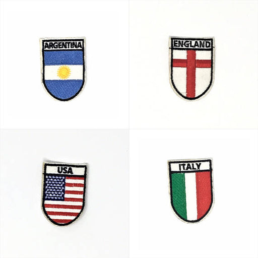 Iron On Flag T-Shirt Patches - ZipUpZipper