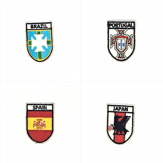 Iron On Flag T-Shirt Patches - ZipUpZipper