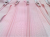 Light Pink #512 Generic Nylon Zippers 12-22 Inches #3 Coil Closed Bottom - ZipUpZipper