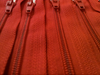 Red #819 Generic Nylon Zippers 12-22 Inches #3 Coil Closed Bottom - ZipUpZipper